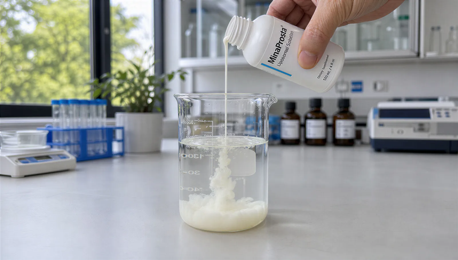 MinaProsta liquid formula and daily preparation